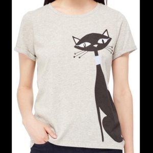 Kate Spade cat t-shirt